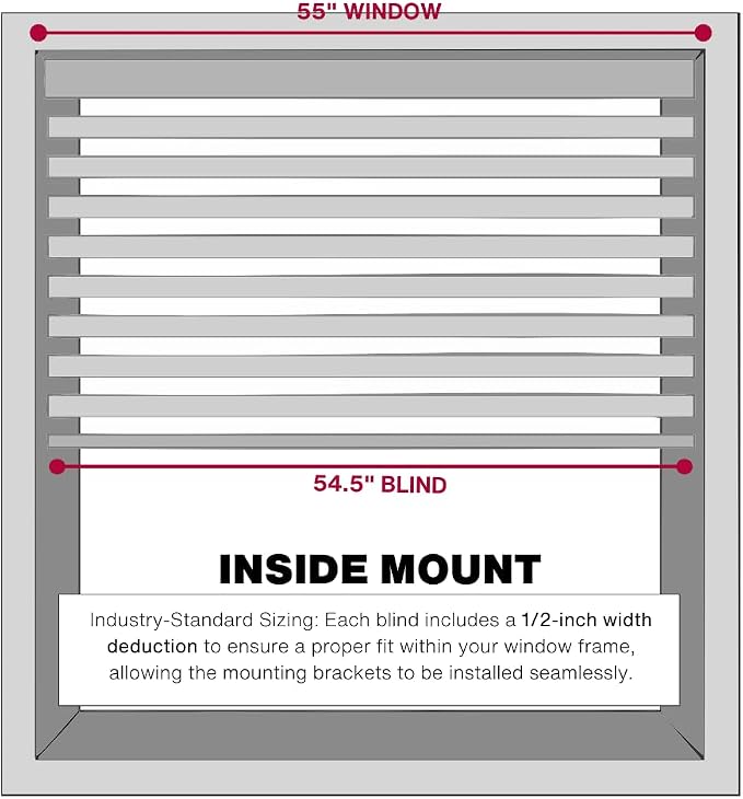 LOTUS & WINDOWARE Cordless Mini Blind, Window Blinds - Image 4