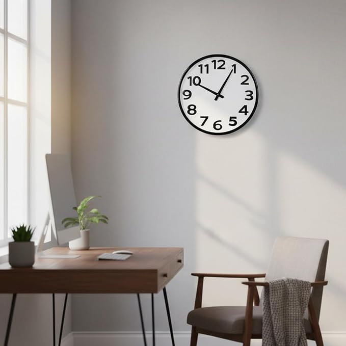Crosstime 20 Inch Large Wall Clock - Image 7