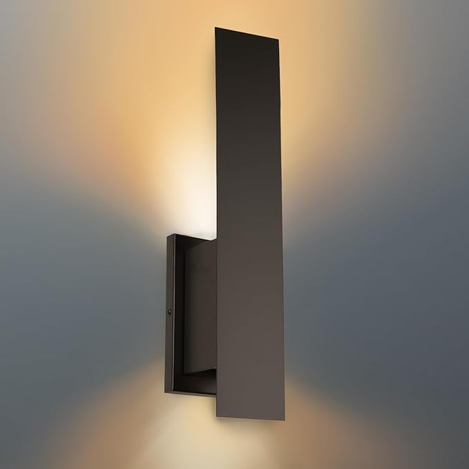 Edwarmlux Indoor Wall Sconces, Modern Wall Lights, Up and Down Wall Mount Light by Edwarmlux