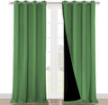 NICETOWN 100% Blackout Blinds, Forest Green, Laundry Room Decor Window by NICETOWN