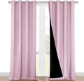 NICETOWN Full Shading Curtains 90" Long 2 Panels Set by NICETOWN