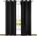 NICETOWN High-End Thermal Curtains, Full Blackout Curtains 84 Inches Long by NICETOWN