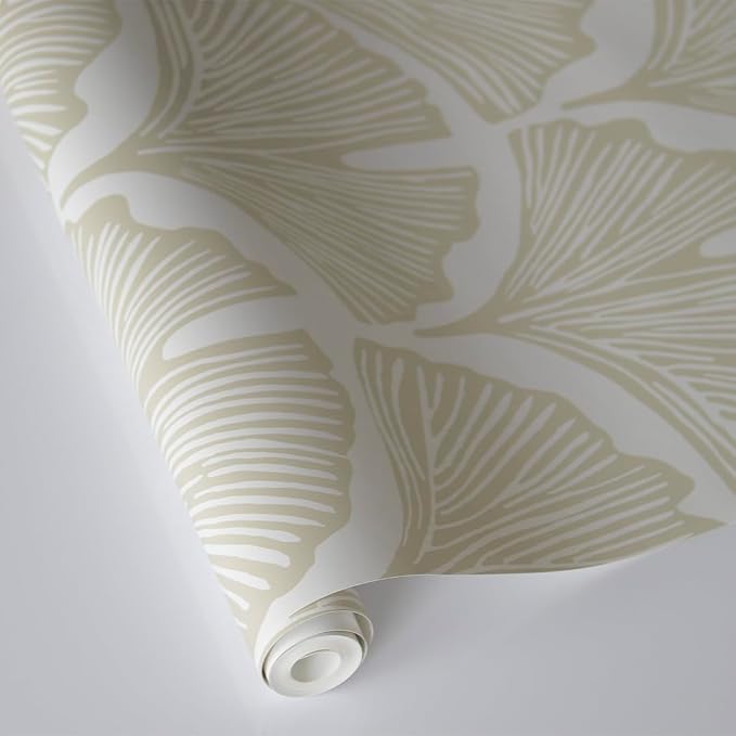Tempaper x Novogratz Waverly White Feather Palm Removable Peel and Stick - Image 11