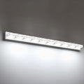 IZORRO LED Modern Bathroom Lights Fixtures, Matte White Acrylic Wall Lighting by IZORRO