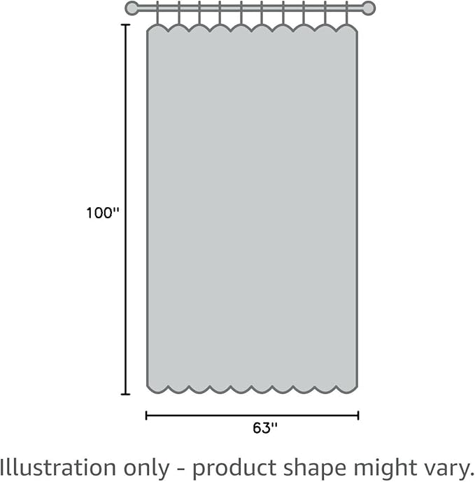 NICETOWN Room Darkening Greyish White Curtain - Image 7