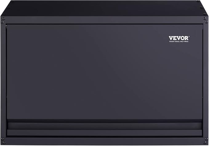 VEVOR Metal Storage Cabinet, 120lbs Load Capacity per Shelf, Press to Close & - Image 9