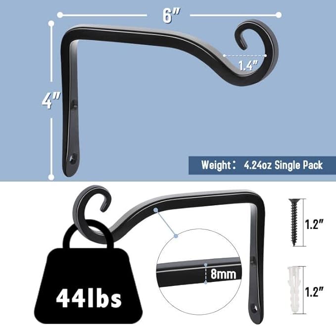 FEED GARDEN Heavy Duty Plant Hooks - Image 2