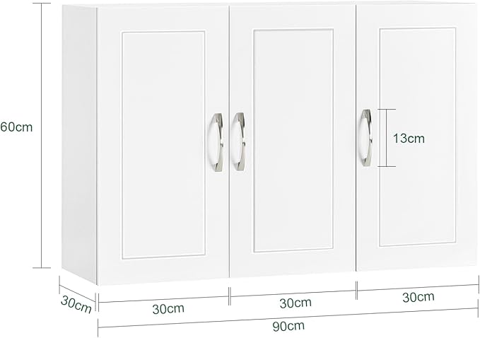 Haotian Wall Cabinet for Laundry Room, Wall Storage Medicine Cabinet for - Image 2