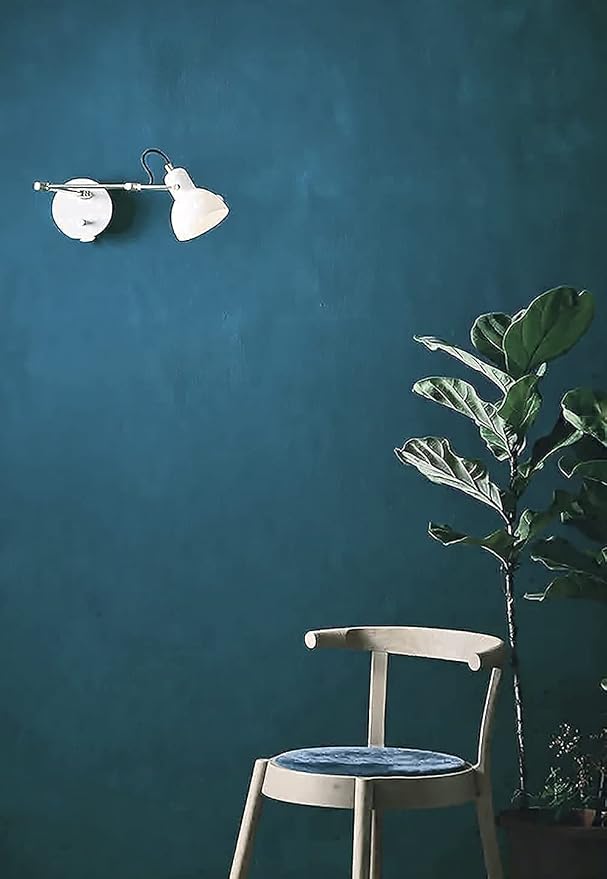 Dimoon 236''x17.7'' Blue Peel and Stick Wallpaper Contact Paper Modern Self - Image 7