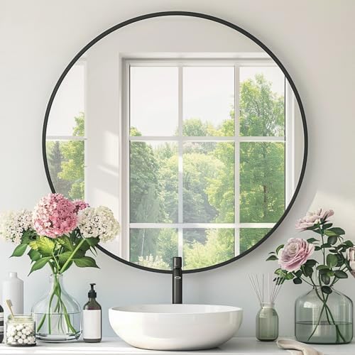 Mirror 22 inch, Round Wall Mirrors, Round Mirrors by Mfring