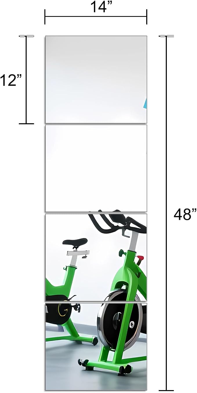 Ruomeng Full Length Mirror Tiles - Image 3