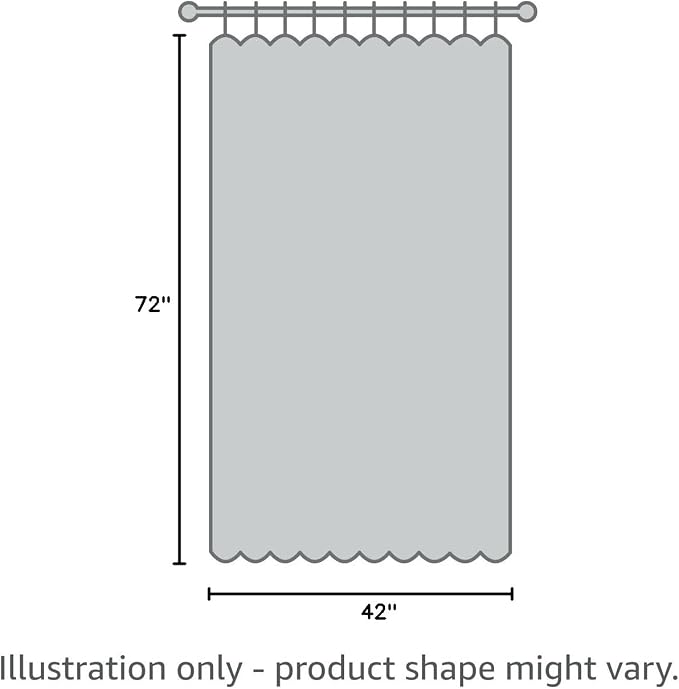 RYB HOME Blackout Grey Curtains - Image 8