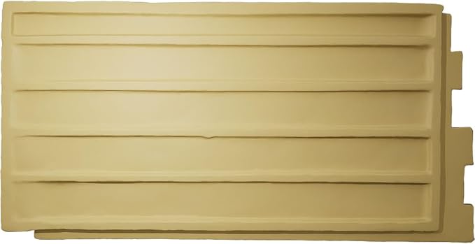 EverStone Cascade Faux Stone Panel, 48 5/8"W x 24 3/4"H x 1 1/4"D, Adobe Color - Image 5