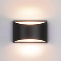 Aipsun Black Modern LED Wall Sconce Indoor Wall Lights 1 Pack Hardwired Up and by Aipsun