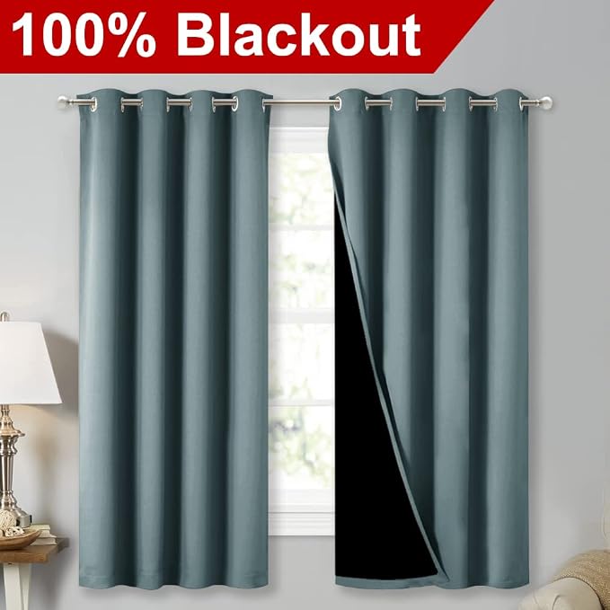 NICETOWN Extra Long Truly Blackout Drapes - Image 2