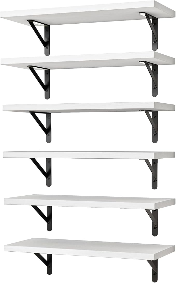 YGEOMER 16.5 Inch Floating Shelves by YGEOMER