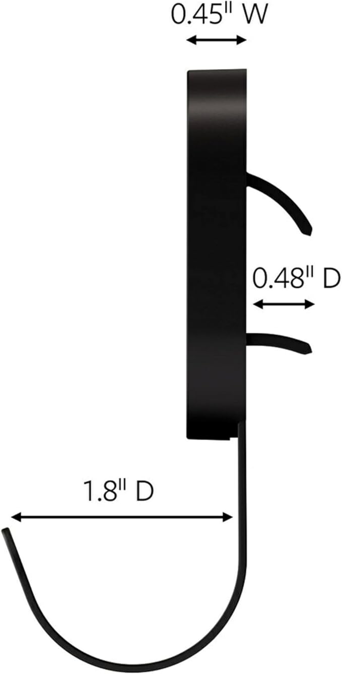 3M CLAW 25 lb. 2 Drywall Black Hooks & 2 Extra Picture Hangers, Heavyweight - Image 3