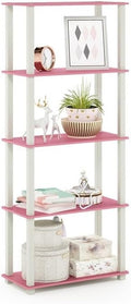 Furinno Turn-N-Tube 5-Tier Multipurpose Shelf / Display Rack / Storage Shelf / by Furinno-FitsYourSpaceFitsYourBudget