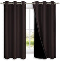 NICETOWN 100% Blackout Curtains 54 inches Long, 1 Pair, 42 inches Width Each by NICETOWN