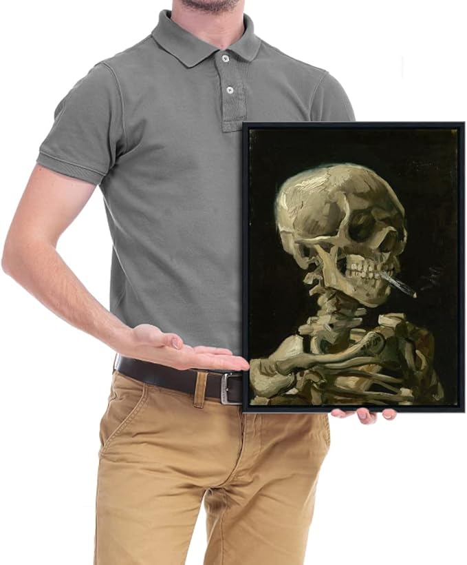 Wieco Art Framed Art Skull of a Skeleton - Image 6