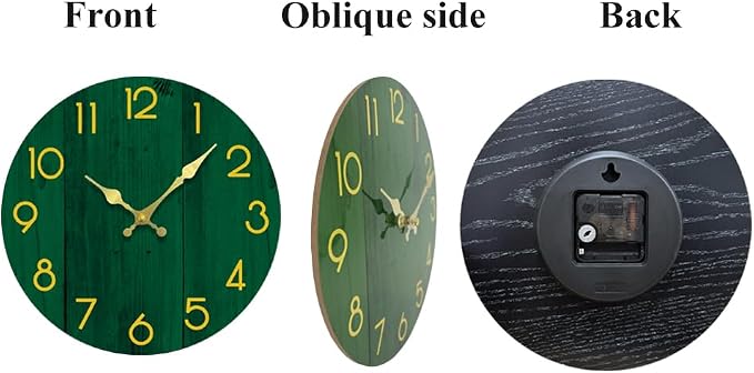 Wall Clock, Modern Wall Clocks Battery Operated, Silent Non Ticking Clock - Image 4