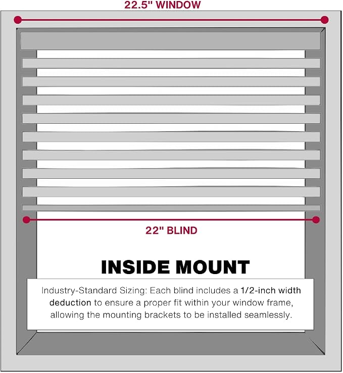 Lotus & Windoware Cordless Mini Blind, Window Blinds - Image 4