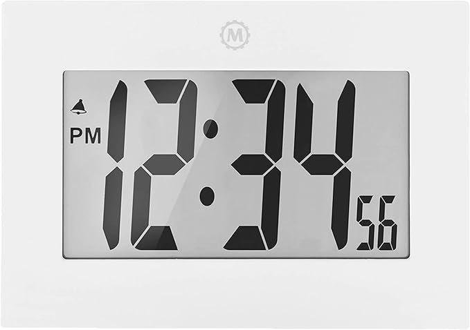 MARATHON Large Digital Wall Clock by Marathon
