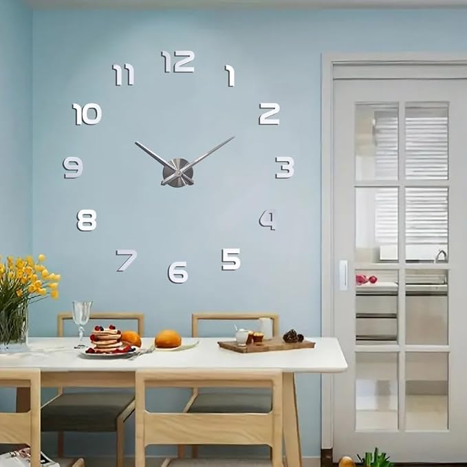 Extra Large Digital Wall Clock Decorative Battery Operated, Minimalist - Image 6