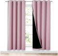NICETOWN 100% Blackout Window Panel Curtains, Full Light Blocking Drapes by NICETOWN