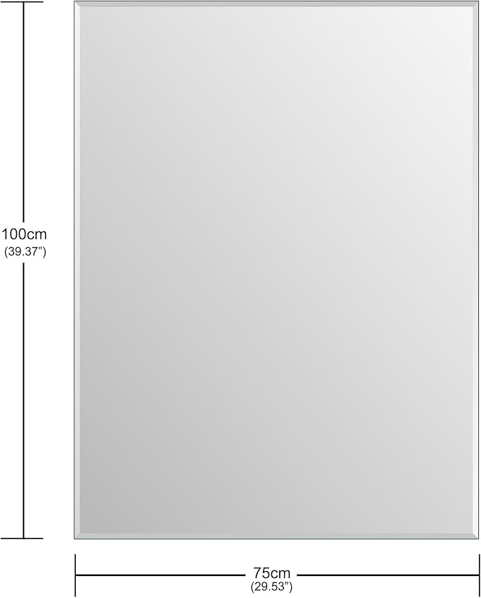 Ruomeng Wall Mirror Bathroom Mirrors - Image 4