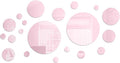 Shappy 32 Pcs Acrylic Mirror Wall Stickers Removable Round Wall Decal Circle by Shappy
