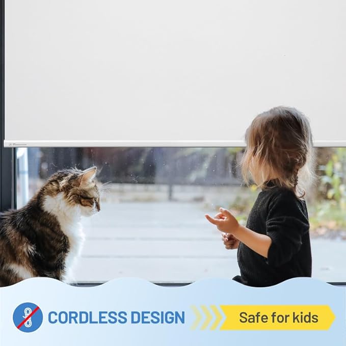 Motorized Blinds with Remote, Cordless Smart Blinds with Valance Cover - Image 4