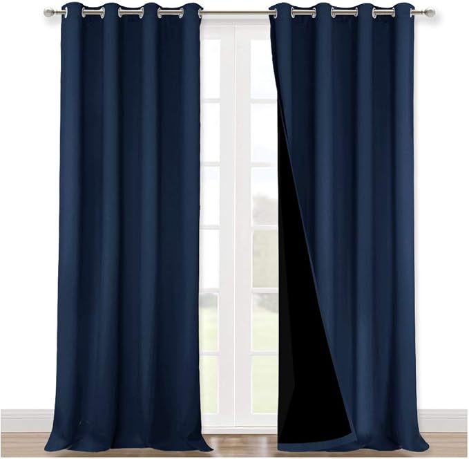 NICETOWN 100% Blackout Blinds, Laundry Room Decor Window Treatment Curtains by NICETOWN