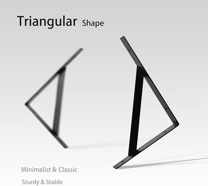 DINZI LVJ Long Wall Shelves, 55.1Inch Wall Mounted Shelves Set of 2, Extra - Image 9
