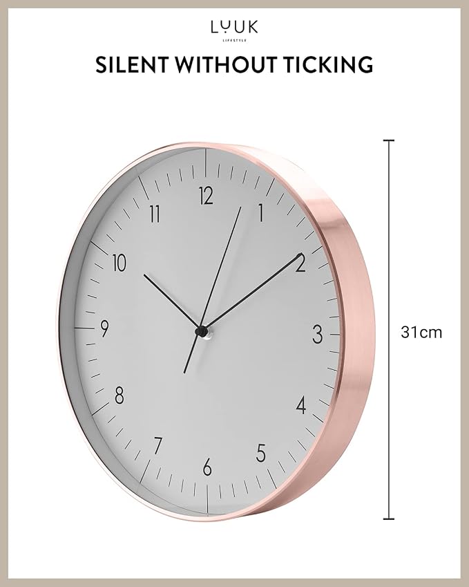 LUUK LIFESTYLE Timeless wall Clock - Image 2