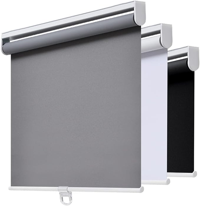 Cordless Roller Shades Blackout Blinds by AOSKY