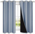 NICETOWN 100% Blackout Short Curtains by NICETOWN