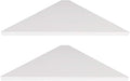 evron Corner Mounting Shelf Set of 2 – Easy to Install Floating Wall Shelves by evron