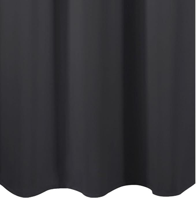 LEMOMO Dark Grey Thermal Blackout Curtains/42 x 72 Inch/Set of 2 Panels Room - Image 8