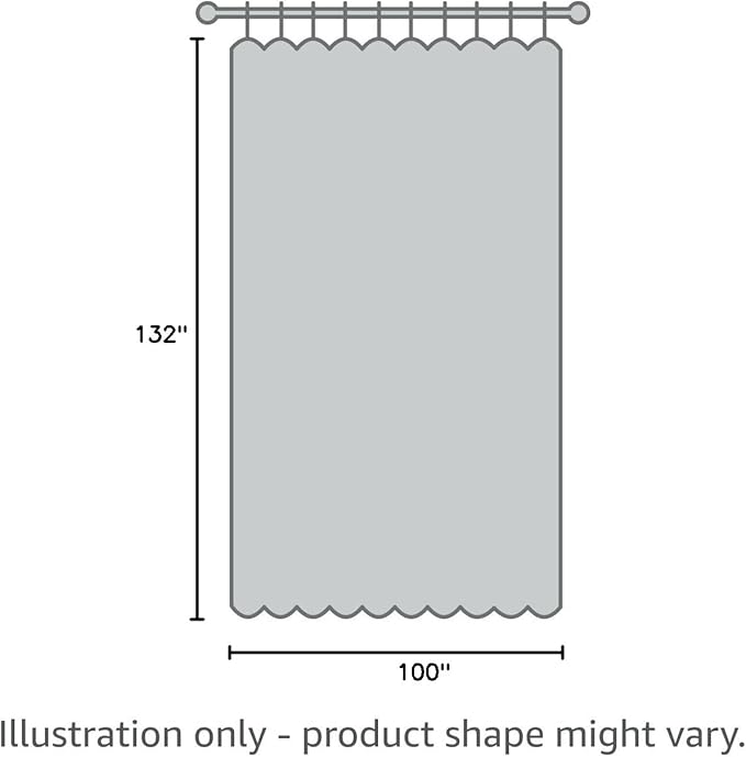 RYB HOME Extra Long Curtains Light Block Soundproof Privacy Blinds - Image 10