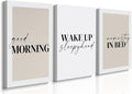 GUBIYU Prints Set of 3, Above-Bed Decor by GUBIYU