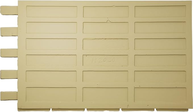 EverStone Aged Brick Faux Brick Panel, 46 7/8"W x 27"H x 1 1/4"D, Horizon Color - Image 5