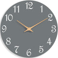 Roymnie Wall Clock 14 Inch, Modern Wall Clocks Battery Operated, Silent Non by Unknown