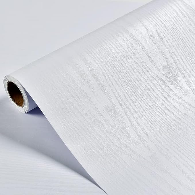 White Wood Wallpaper by TilTil