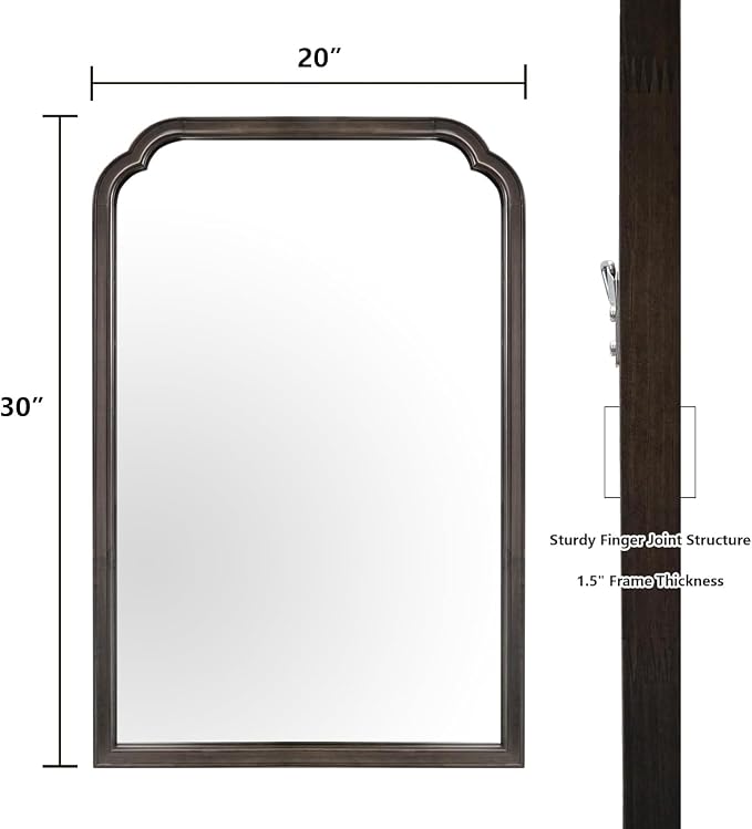 WallBeyond Wood Bathroom Mirrors - Image 6