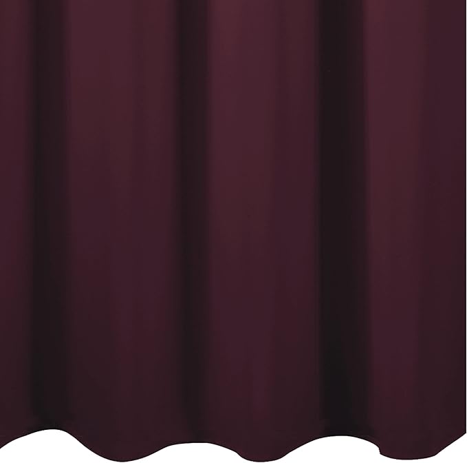 LEMOMO Burgundy Red Blackout Curtains 42 x 63 Inch Length/Set of 2 Curtain - Image 9