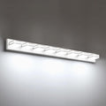 IZORRO LED Modern Bathroom Lights Fixtures, Matte White Acrylic Wall Lighting by IZORRO