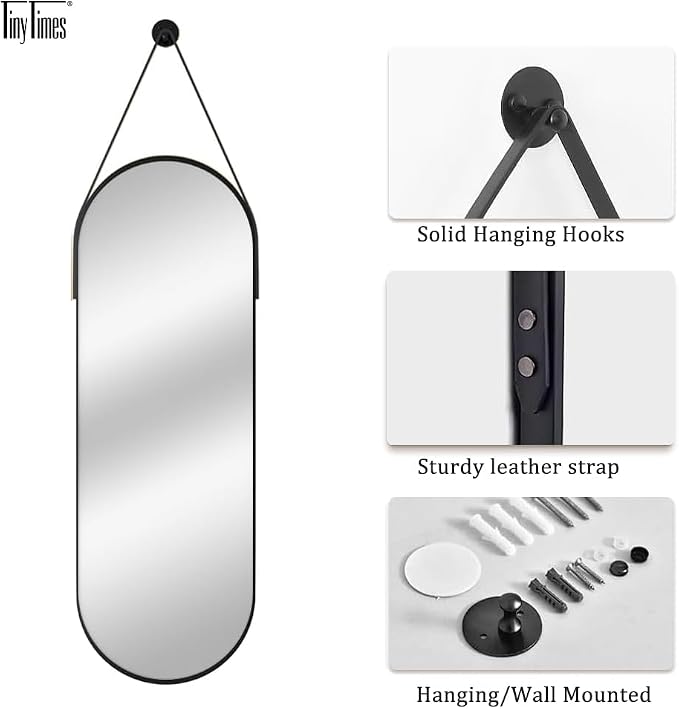 48"x16" Hanging Mirror Full Length - Image 4
