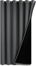 Yakamok Extra Wide Blackout Full Shading Curtains by Yakamok