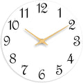 Roymnie Wall Clock, 8 Inch Modern Wall Clocks Battery Operated, Small Silent by Unknown